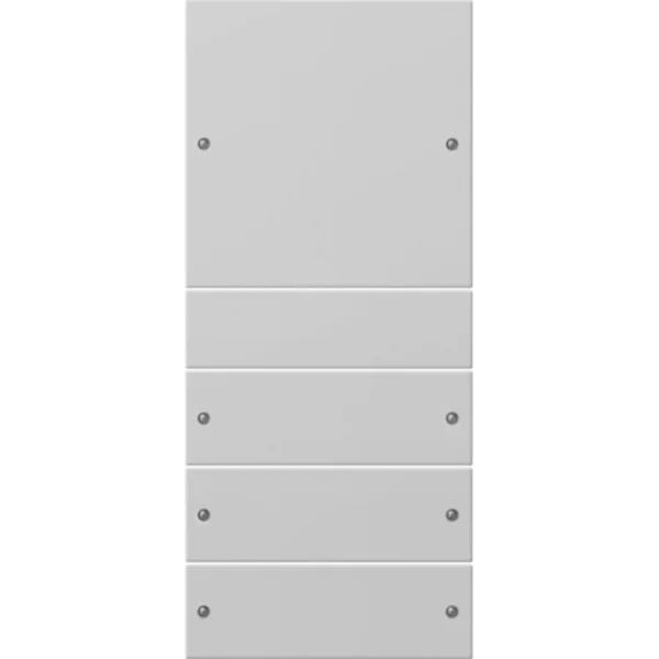 Gira Wippenset vierfach (grau, Retail)
