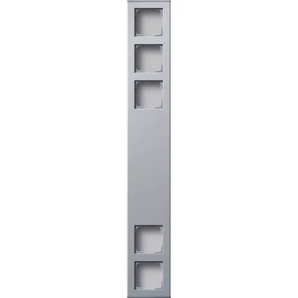 Gira Gehäuse fünffach Aluminium (aluminium, Retail)
