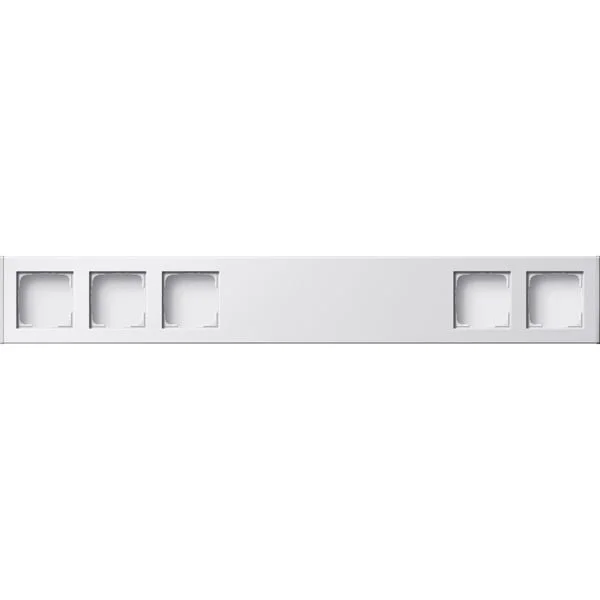 Gira Gehäuse fünffach Aufputz für modulare Installationsschalterprogramme (weiß, Retail)
