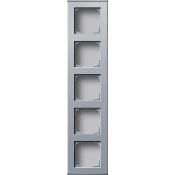 Gira Gehäuse fünffach Aluminium (aluminium, Retail)