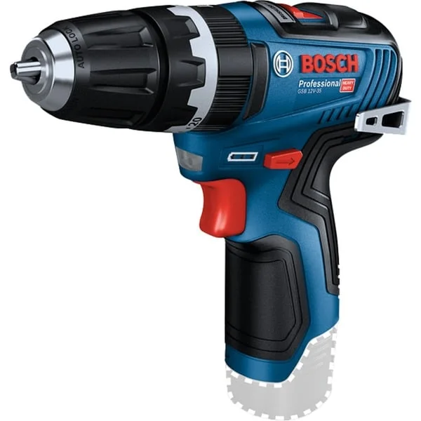 Bosch Professional Akku-Schlagbohrschrauber GSB 12V-35 solo Professional, 12 Volt, Schlagbohrmaschine (blau/schwarz, ohne Akku und Ladegerät)