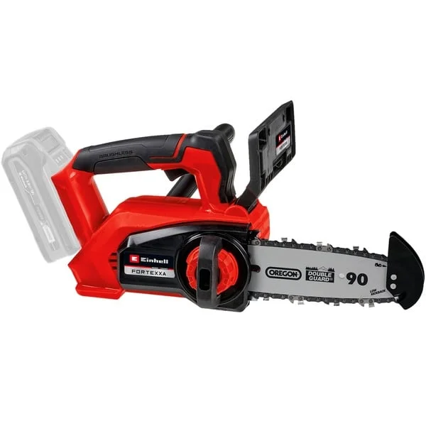 EINHELL Professional Akku-Kettensäge FORTEXXA 18/20 TH, 18Volt (rot/schwarz, ohne Akku und Ladegerät)