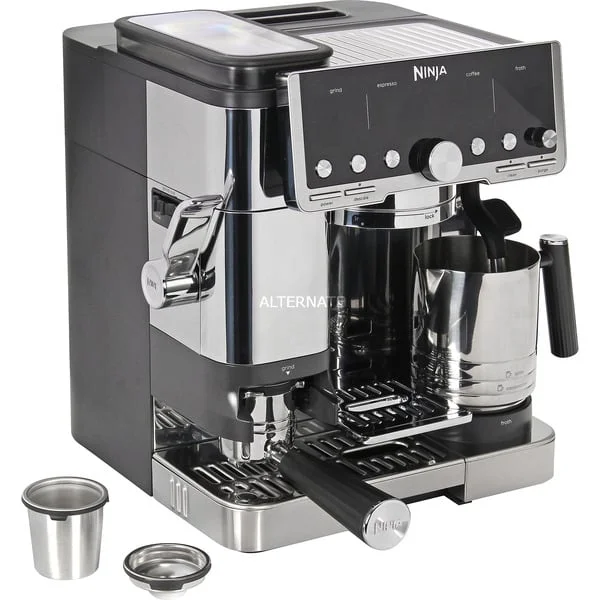 Ninja Luxe Cafe Pro ES701EU, Espressomaschine (edelstahl/schwarz)