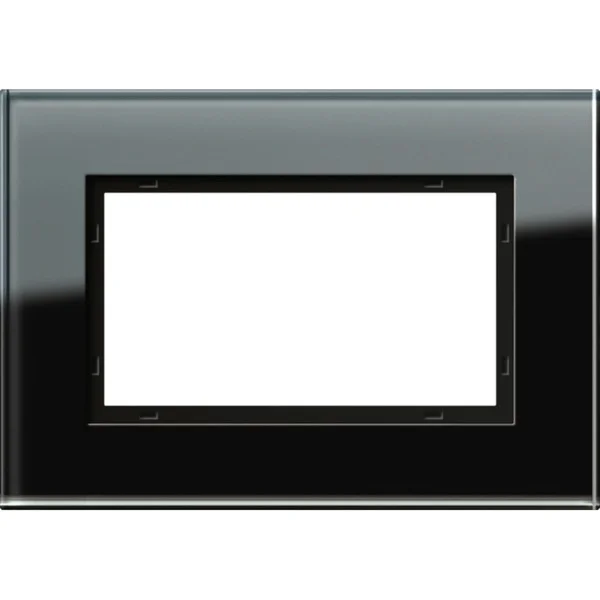 Gira Abdeckrahmen 1 1 2fach (schwarz, Retail)