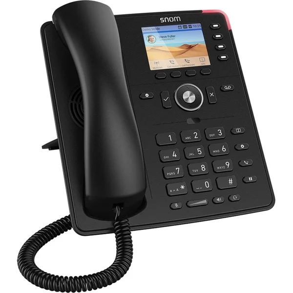 snom D713, VoIP-Telefon (schwarz)