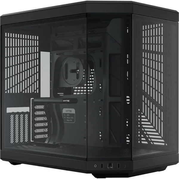 HYTE Y70 , Tower-Gehäuse (schwarz, Tempered Glass)