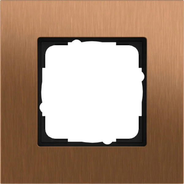 Gira Abdeckrahmen 1-fach, Abdeckung (bronze, Retail)