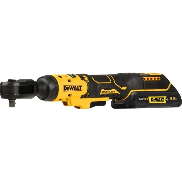 DEWALT Akku-Ratsche DCF513D1G, 3/8", 18Volt, Schrauber (gelb/schwarz, XR Li-Ionen-Akku 2,0Ah)