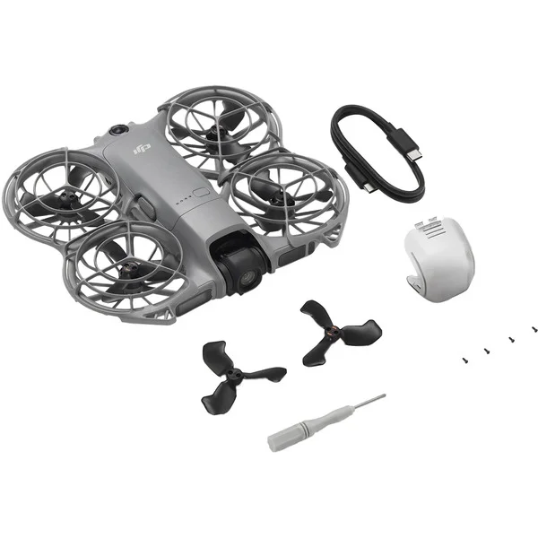 DJI Neo 2, Drohne (grau, 12 Megapixel, 2-Achsen-Gimbal, Drohne inkl. Akku und Zubehör)