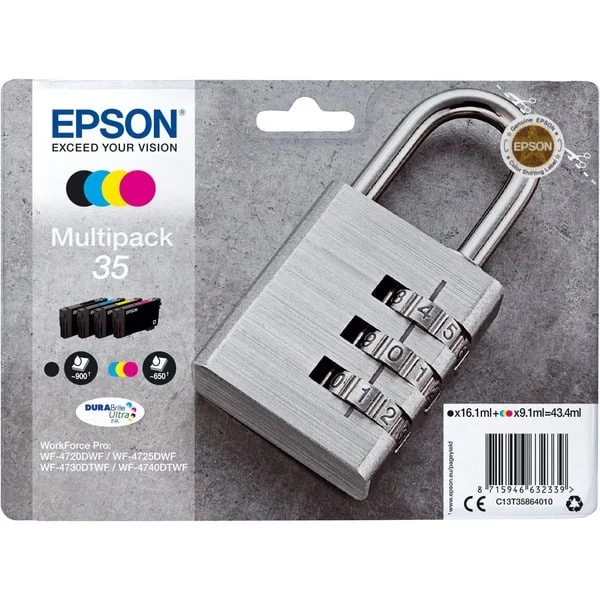 Epson Tinte Multipack 35 (C13T35864010) (DURABrite Ultra)