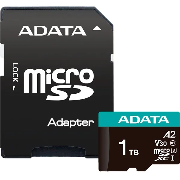 ADATA Premier Pro 1 TB microSDXC, Speicherkarte (UHS-I U3, Class 10, V30, A2)