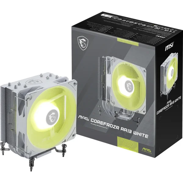 MSI MAG Corefrozr AA13 White, CPU-Kühler (weiß, 120 mm)