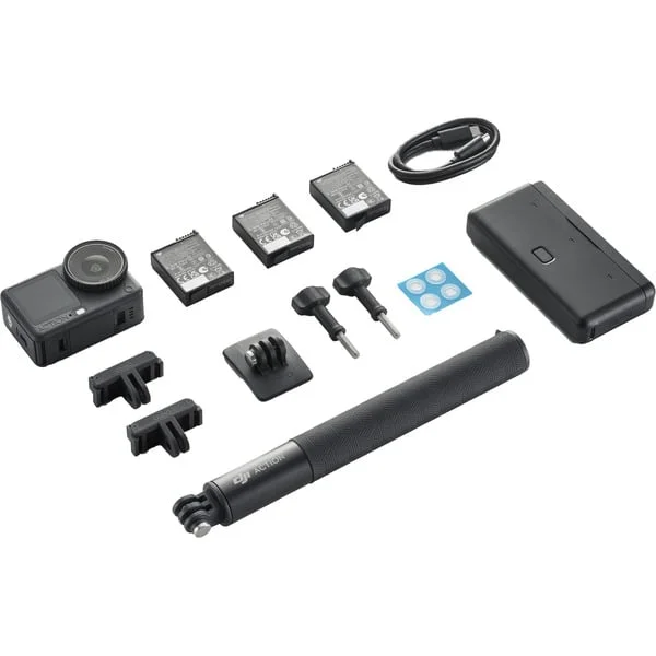 DJI Osmo Action 6 Adventure Combo, Videokamera (schwarz)