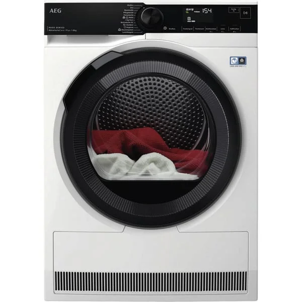 AEG TR9M75680 Serie 9000, Wärmepumpentrockner (weiß/schwarz)