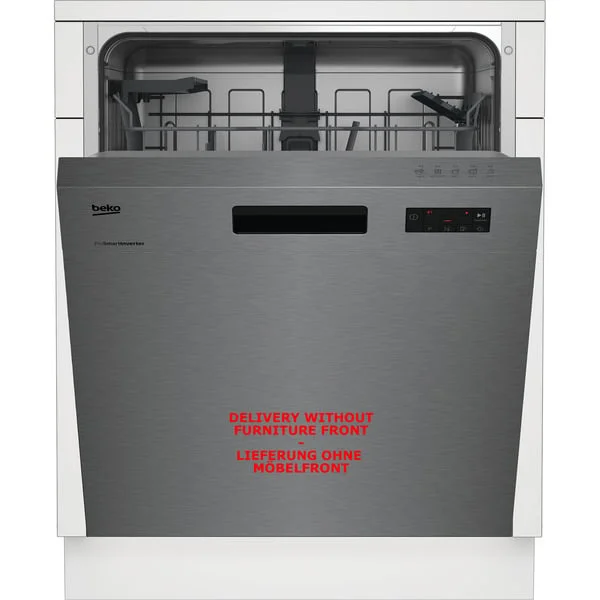 BEKO BDUN16440X , Spülmaschine (edelstahl (gebürstet), 60 cm)