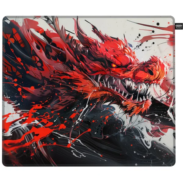 CHERRY XTRFY GP6 Hydrus Red, Gaming-Mauspad (rot/mehrfarbig, Größe L)