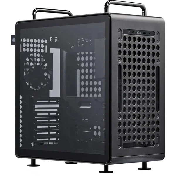Cooler Master QUBE 540 Stardust Iron, Tower-Gehäuse (schwarz, Tempered Glass)