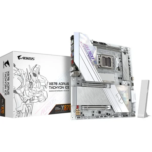 GIGABYTE X870 A TACHYON ICE, Mainboard (weiß)