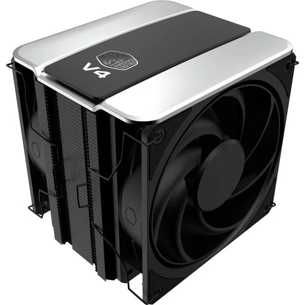 Cooler Master V4 ALPHA 3DHP, CPU-Kühler (schwarz/silber, 120 mm)