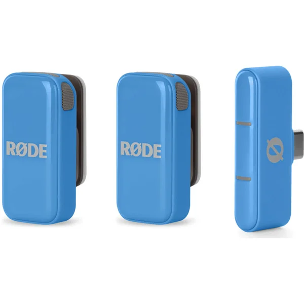 Rode Microphones Wireless Micro USB-C , Mikrofon (blau)