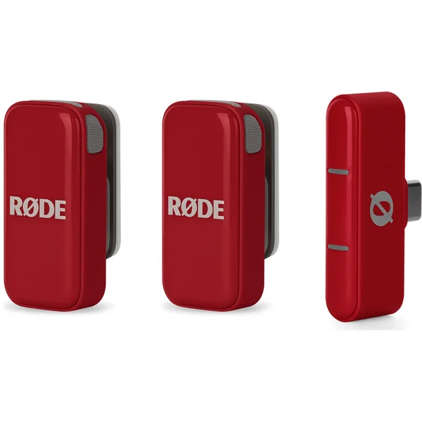 Rode Microphones Wireless Micro USB-C , Mikrofon (rot)