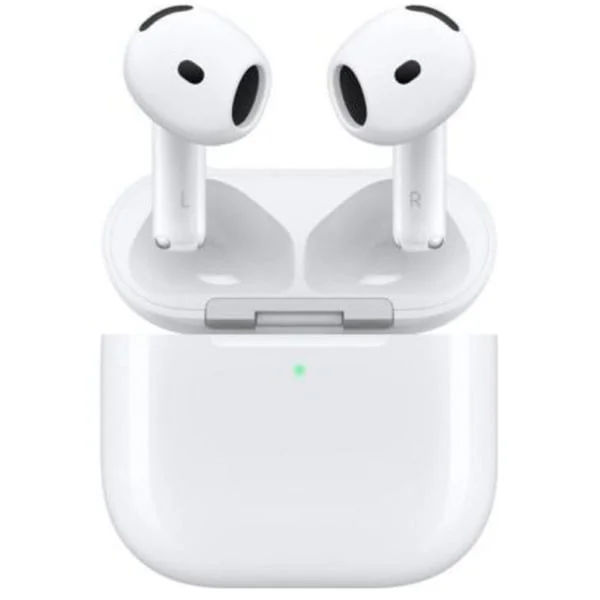 Apple AirPods 4 (ANC) Generalüberholt, Kopfhörer (weiß, Bluetooth, Aktive Geräusch­unter­drückung)