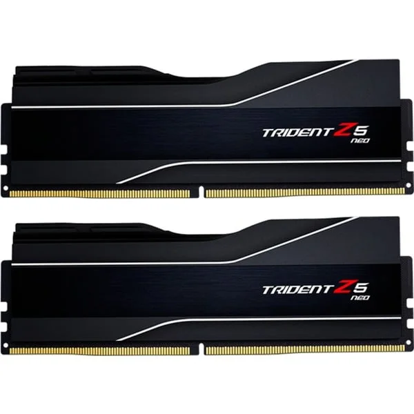 G.Skill DIMM 32 GB DDR5-6000 (2x 16 GB) Dual-Kit, Arbeitsspeicher (schwarz, F5-6000J3238F16GX2-TZ5N, Trident Z5 NEO, AMD EXPO)