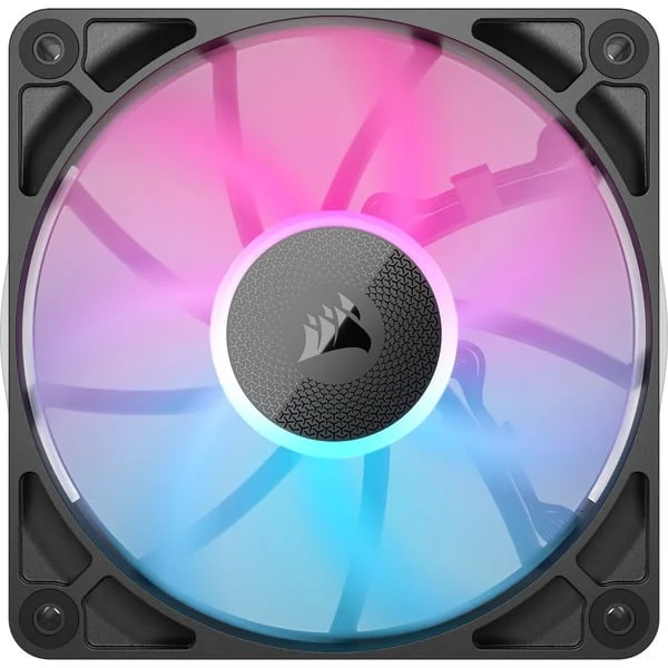 Corsair iCUE LINK RX120 RGB, Gehäuselüfter (schwarz, 120 mm)