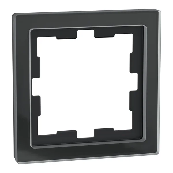 Merten Rahmen 1-fach (schwarz (matt), Retail)
