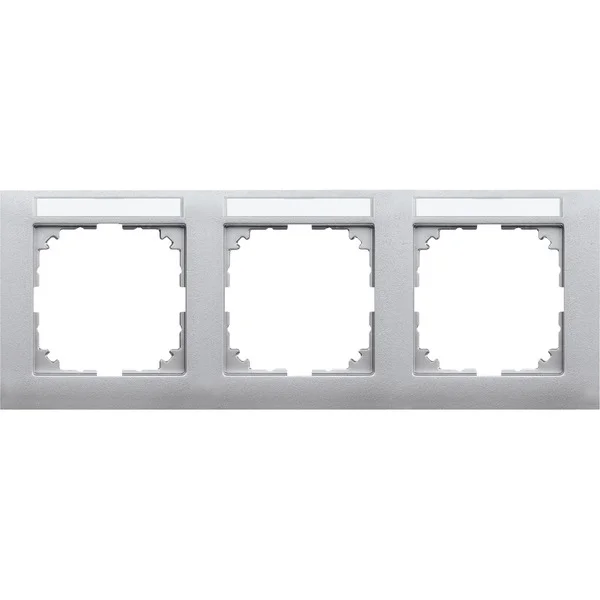 Merten Rahmen dreifach (aluminium, Retail)