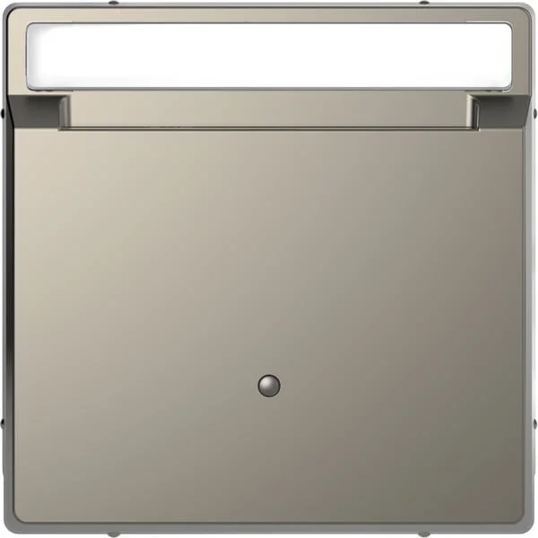 Merten Card Schalter mit Beleuchtung und separatem Meldekontakt System Design (grau, Retail)