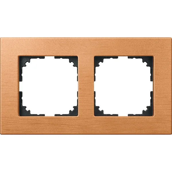 Merten Holzrahmen 2fach (buche, Retail)