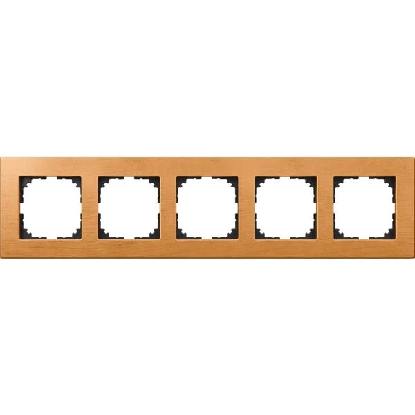 Merten Holzrahmen 5fach (buche, Retail)
