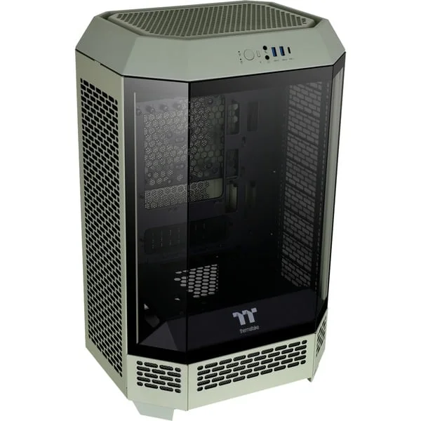 Thermaltake The Tower 300 Matcha Green, Tower-Gehäuse (hellgrün, Tempered Glass)