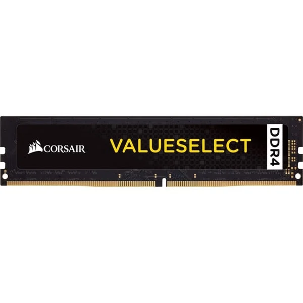 Corsair ValueSelect DIMM 8 GB DDR4-2400 , Arbeitsspeicher (schwarz, CMV8GX4M1A2400C16, Value Select)