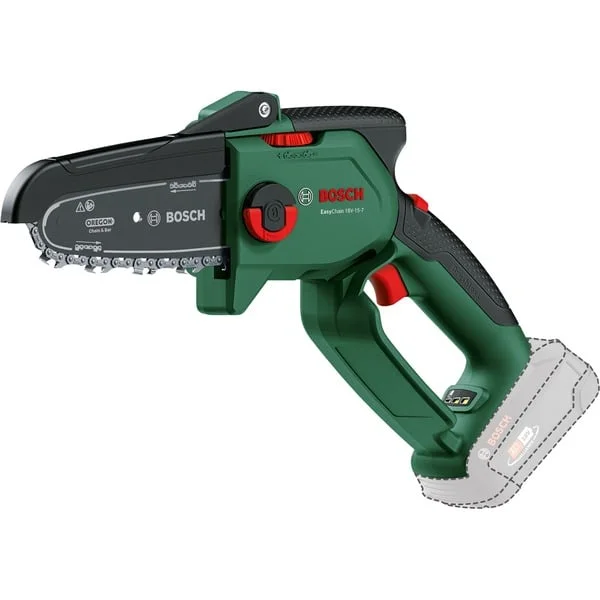Bosch Heimwerken & Garten Akku-Kettensäge EasyChain 18V-15-7, 18Volt (grün/schwarz, Li-Ionen Akku 2,5Ah, POWER FOR ALL ALLIANCE)