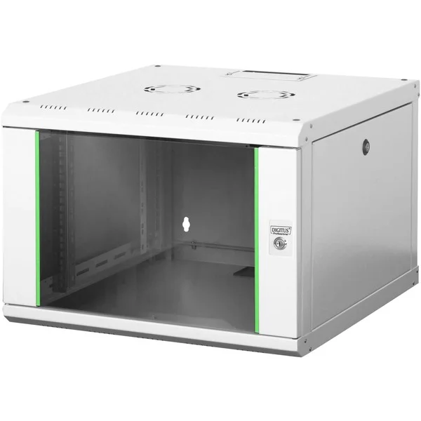 Digitus 483-mm-Wandschrank, 7 HE, IT-Schrank (grau, 7 Höheneinheiten, Retail)