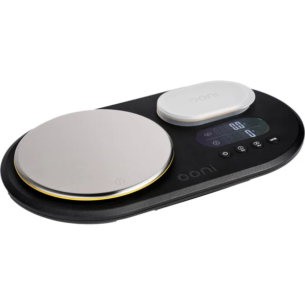 Ooni Duale Digitalwaage UU-P38600, Küchenwaage (schwarz/weiß)