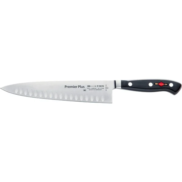 DICK Premier Eurasia Kochmesser Kullenschliff, 21cm (schwarz/silber)