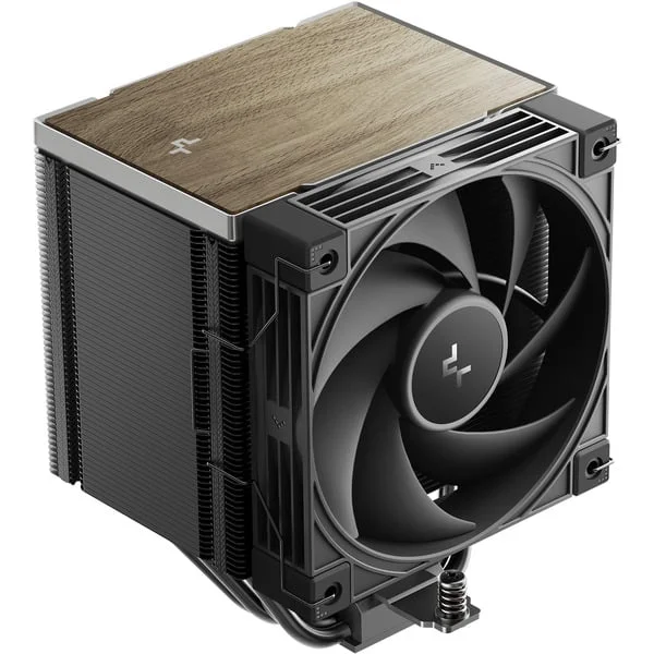 DeepCool AK500 G2, CPU-Kühler (schwarz/holz, 120 mm)