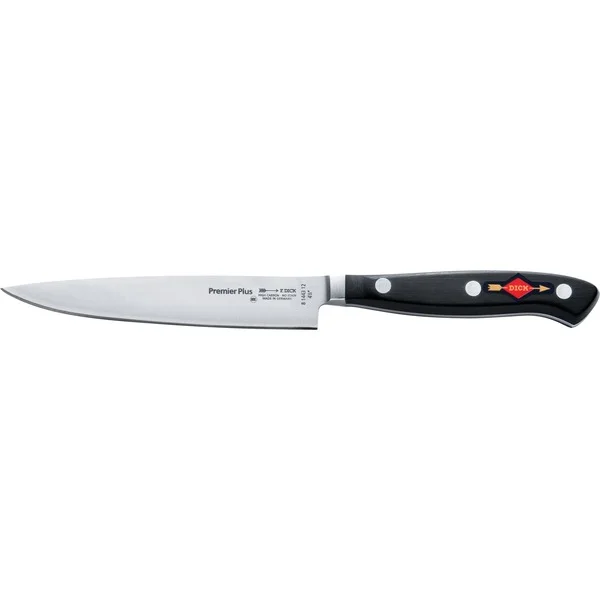 DICK Premier Eurasia Officemesser, 12cm (schwarz/silber)