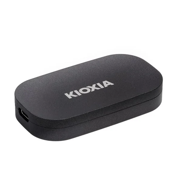 Kioxia Exceria Plus G2 Portable 1 TB, Externe SSD (schwarz, USB-C 3.2 Gen 2 (10 Gbit/s))