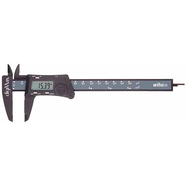 Wiha Messschieber digiMax digital, Messgerät (grau)