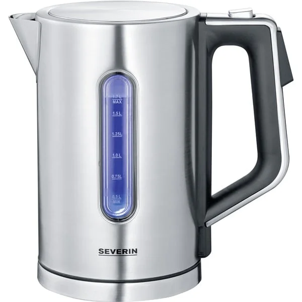 Severin Wasserkocher WK 3418 (edelstahl, 1,7 Liter)