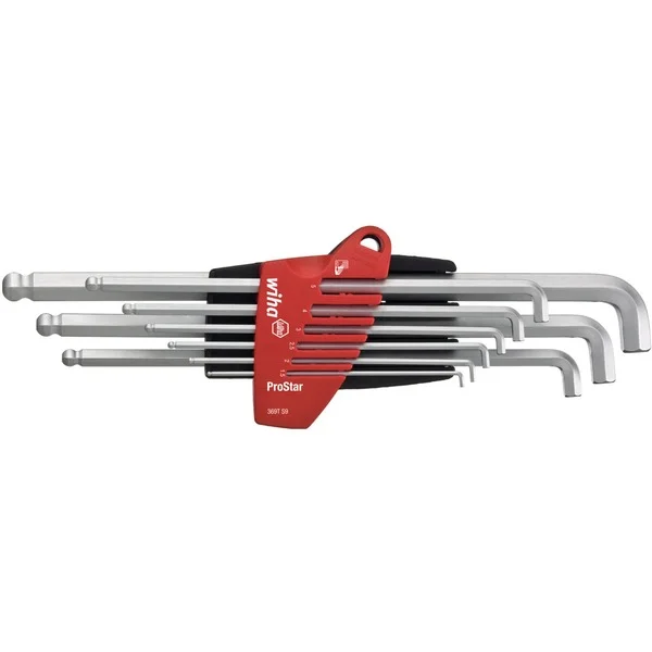 Wiha Stiftschlüssel-Set im ProStar Halter, Schraubendreher (10-teilig)