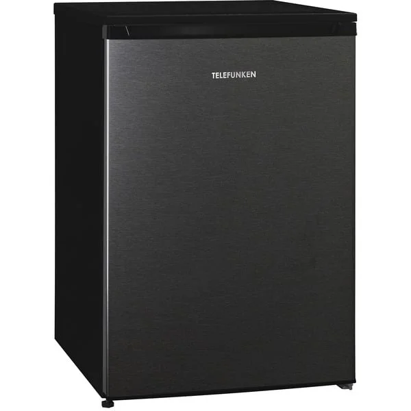 Telefunken C-135-100-DI, Vollraumkühlschrank (schwarz/edelstahl (dunkel))