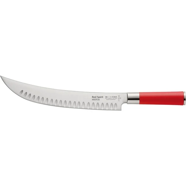 DICK Red Spirit Zerlegemesser "HEKTOR", Kullenschliff, 26cm (rot/silber)