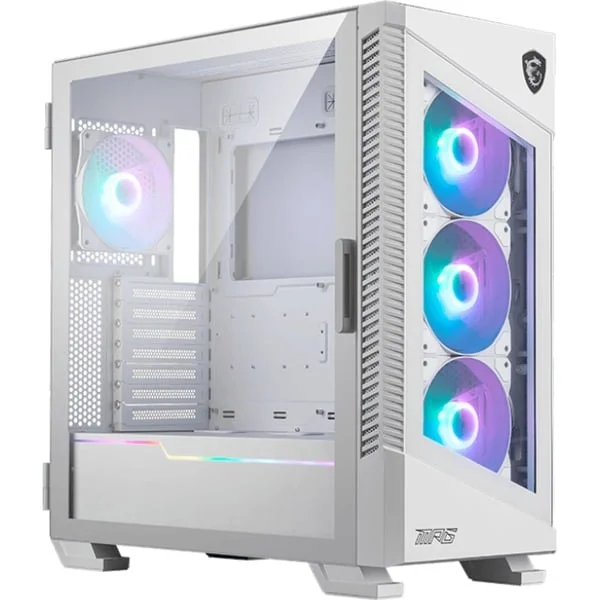 MSI MPG VELOX 100R , Tower-Gehäuse (weiß, Tempered Glass)