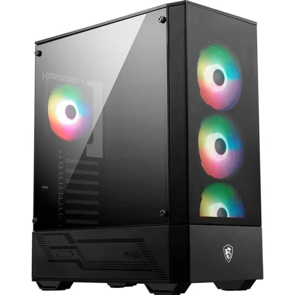 MSI MAG FORGE 112R , Tower-Gehäuse (schwarz, Tempered Glass)