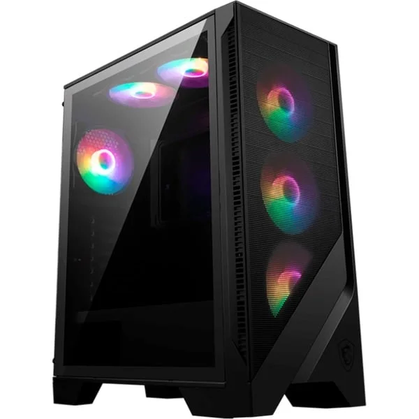MSI MAG FORGE 120A AIRFLOW , Tower-Gehäuse (schwarz, Tempered Glass)